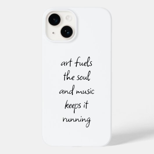 Coque Pour iPhone 14 L'Art Fusionne Le coque iphone Soul (Verso)