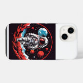 Coque Pour iPhone 14 l'astronaute (Verso Horizontal)