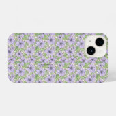 Coque Pour iPhone 14 Lavender Bloom Floral (Verso Horizontal)