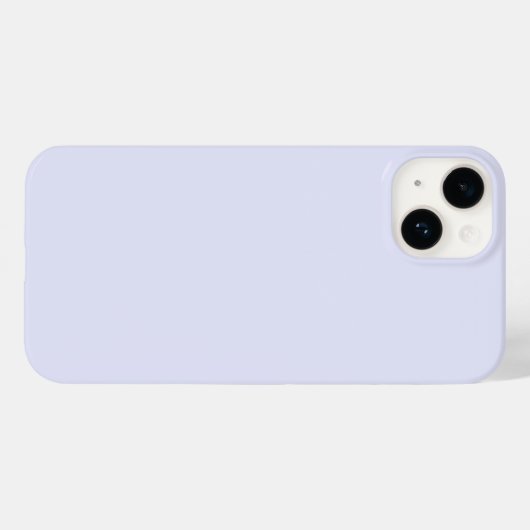 Coque Pour iPhone 14 Lavender iPhone 14 Coque (Verso (horizontal))