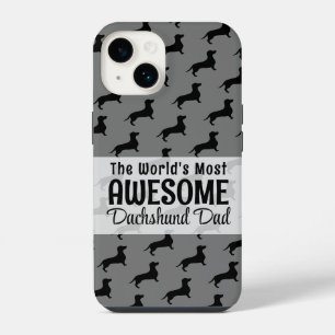 Coque Pour iPhone 14 Le cadeau pour papa de dachshund le plus génial du