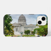 Coque Pour iPhone 14 Le Capitole du Missouri (Verso Horizontal)
