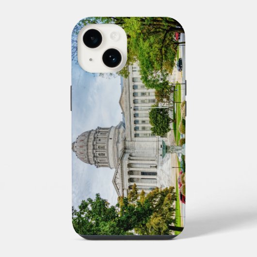 Coque Pour iPhone 14 Le Capitole du Missouri (Verso)