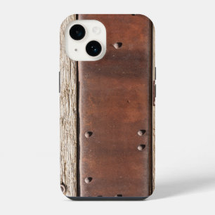 Coque Pour iPhone 14 Le fer, le bois, les boulons font du solide et du