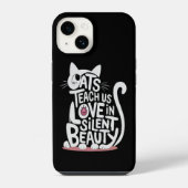 Coque Pour iPhone 14 Le mal du chat (Verso)
