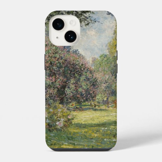 Coque Pour iPhone 14 Le Parc Monceau - Claude Monet (Verso)
