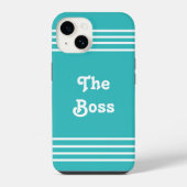 Coque Pour iPhone 14 Le patron (Verso)