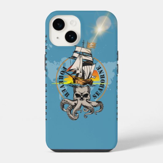 Coque Pour iPhone 14 Le Pirate de Seaborne | (Verso)