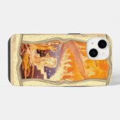 Coque Pour iPhone 14 Le rêve de Jacob par William Blake (Verso Horizontal)