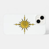 Coque Pour iPhone 14 Le soleil et la lune (Verso Horizontal)