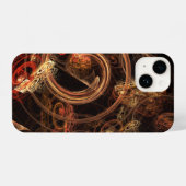 Coque Pour iPhone 14 Le son de la musique Art Abstrait (Verso Horizontal)