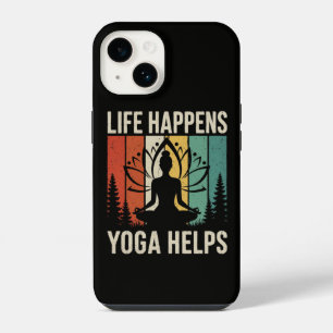 Coque Pour iPhone 14 Le Yoga Aide à Vivre