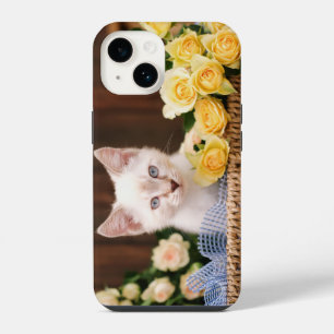 Coque Pour iPhone 14 Les bébés animaux les plus mignons Chatons et ro