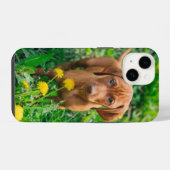 Coque Pour iPhone 14 Les bébés animaux les plus mignons | Chiot Pointer (Verso Horizontal)