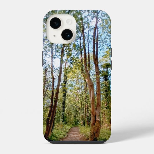 Coque Pour iPhone 14 Les bois (Verso)