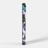 Coque Pour iPhone 14 Les chatons et fleurs de la tasse (Côté droit)