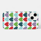 Coque Pour iPhone 14 Les coeurs sont donnés (Verso Horizontal)