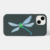 Coque Pour iPhone 14 libellule (Verso Horizontal)