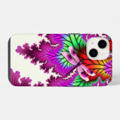 Coque Pour iPhone 14 Libellule Magenta (Verso Horizontal)