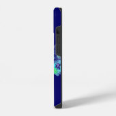Coque Pour iPhone 14 Libellules, fleurs de nénuphars (Côté gauche)