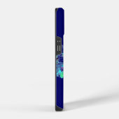 Coque Pour iPhone 14 Libellules, fleurs de nénuphars (Côté droit)