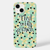 Coque Pour iPhone 14 Lié avec coque iphone de grâce - Douce résistance (Verso)