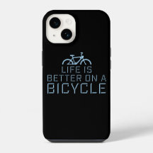 Life is Better on a Bicycle Cycling Quote Sport