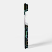 Coque Pour iPhone 14 Lignes de laboratoire de chimie (Côté gauche)