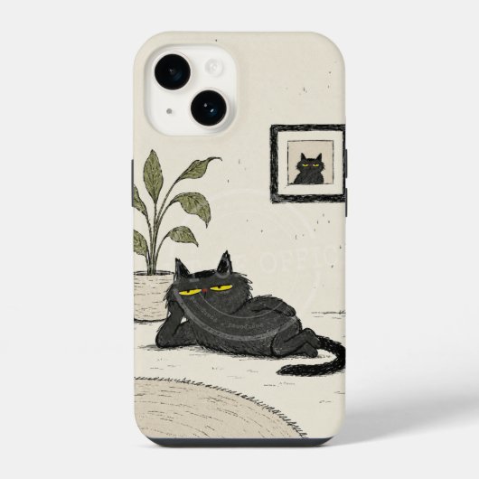 Coque Pour iPhone 14 L'incroyable indifférence (Verso)