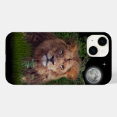 Coque Pour iPhone 14 Lion Phone 14 Coque (Verso (horizontal))
