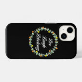 Coque Pour iPhone 14 Live Laugh Lobotomy (Verso Horizontal)