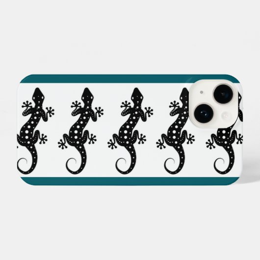Coque Pour iPhone 14 Lizard Phone Case – Reptile Lover Gift (Verso Horizontal)