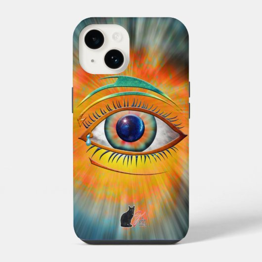 Coque Pour iPhone 14 L'Œil d'Odin (Verso)