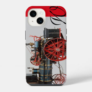 COQUE POUR iPhone 14 LOGO DE LOCOMOTIVE À VAPEUR VINTAGE