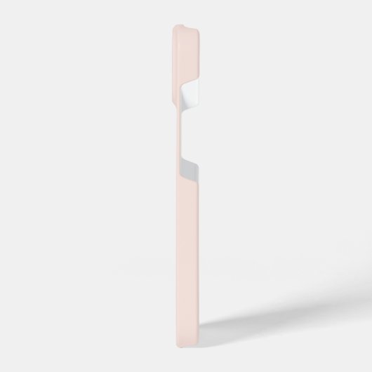 Coque Pour iPhone 14 Logo professionnel rose vierge (Côté gauche)