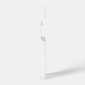 Coque Pour iPhone 14 Logo Professionnel Simple Blanc (Côté gauche)