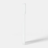 Coque Pour iPhone 14 Logo Professionnel Simple Blanc (Côté droit)