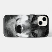 Coque Pour iPhone 14 Loup (Verso Horizontal)
