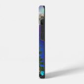 Coque Pour iPhone 14 Loup et Lune (Côté gauche)