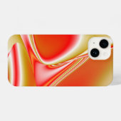 Coque Pour iPhone 14 Love and Gold Abstrait 3D Rainbowart (Verso Horizontal)
