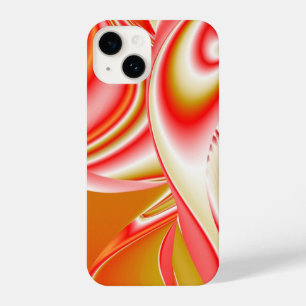 Coque Pour iPhone 14 Love and Gold Abstrait 3D Rainbowart