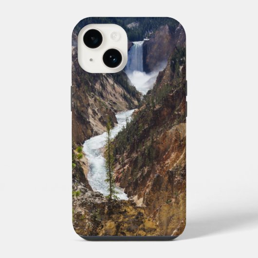 Coque Pour iPhone 14 Lower Falls Yellowstone (Verso)