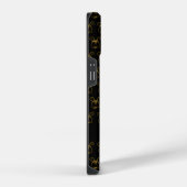 Coque Pour iPhone 14 Lyre d'Or (Côté droit)