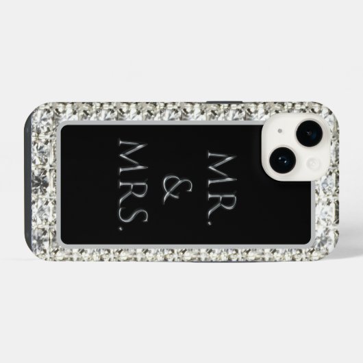 Coque Pour iPhone 14 M. & Mme (Verso Horizontal)