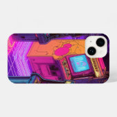 Coque Pour iPhone 14 Machines à arcades rétro (Verso Horizontal)