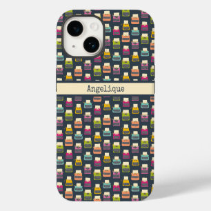 Coque Pour iPhone 14 Machines à écrire vintage de couleur bonbon