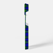 Coque Pour iPhone 14 MacKenzie tartan bleu vert plaid (Côté gauche)