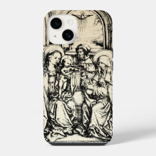 Coque Pour iPhone 14 Madone et Enfant Vierge Marie