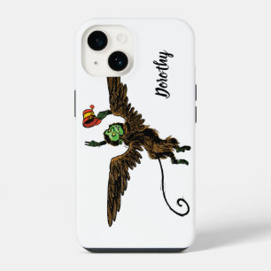 Coque Pour iPhone 14 Mage de l'Oz vintage, singe volant maléfique