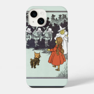 Coque Pour iPhone 14 Magicien d'Oz Dorothée Toto Glinda Munchkins vinta
